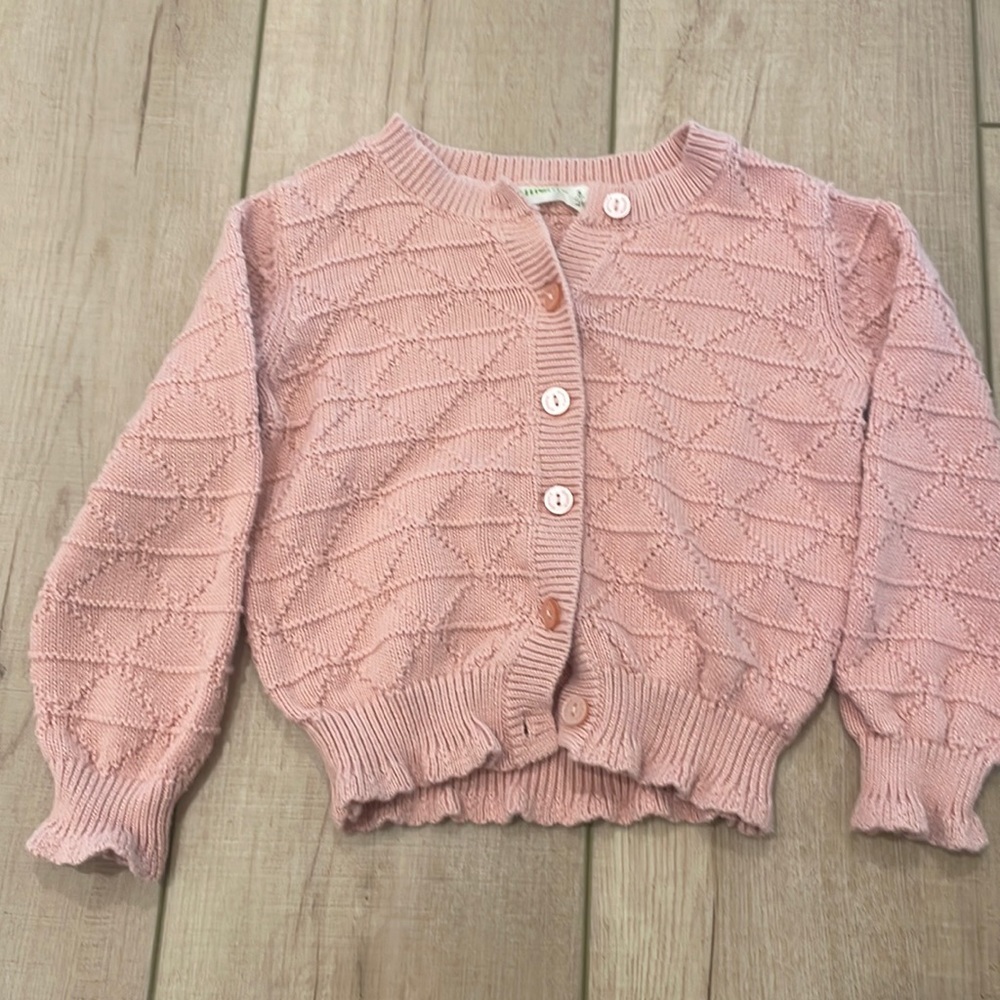 Aimama Pink Knit Cardigan
